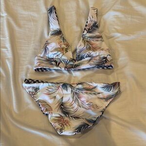 Maaji Tropical Leaf Print Bikini - Multicolor